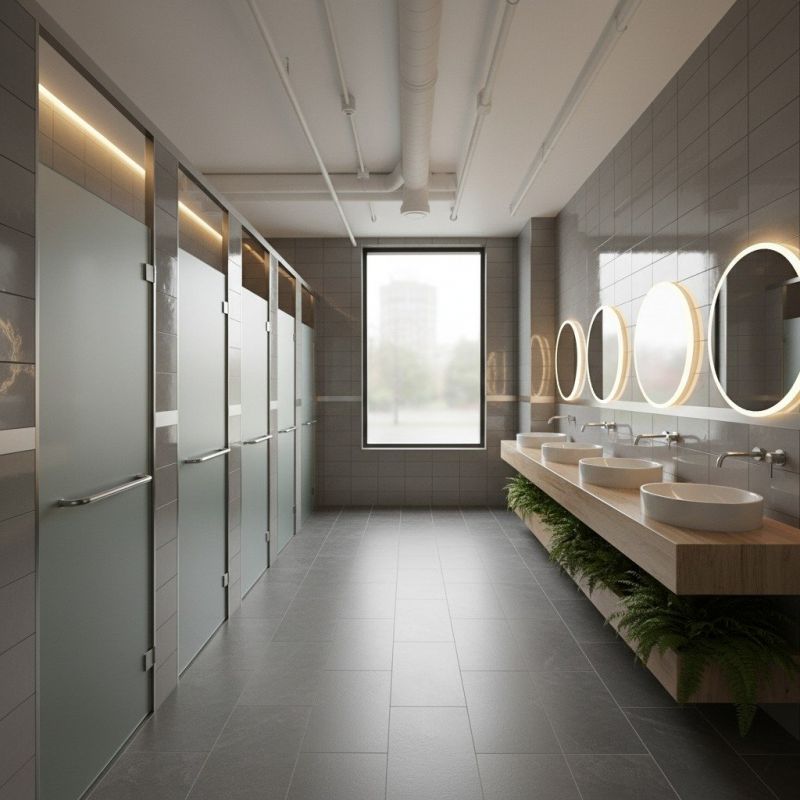 Industrial Bathroom Renovation in Longmont, CO